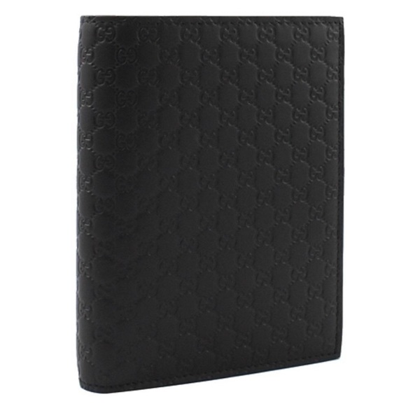 Gucci Other - 🆕 Gucci Passport Holder Black Leather ✈️🏝🏙